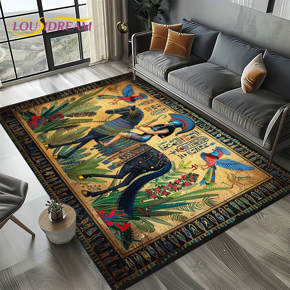 Home Textiles Egypt - Wall Painting 2025 Ancient Egypt Hieroglyphic