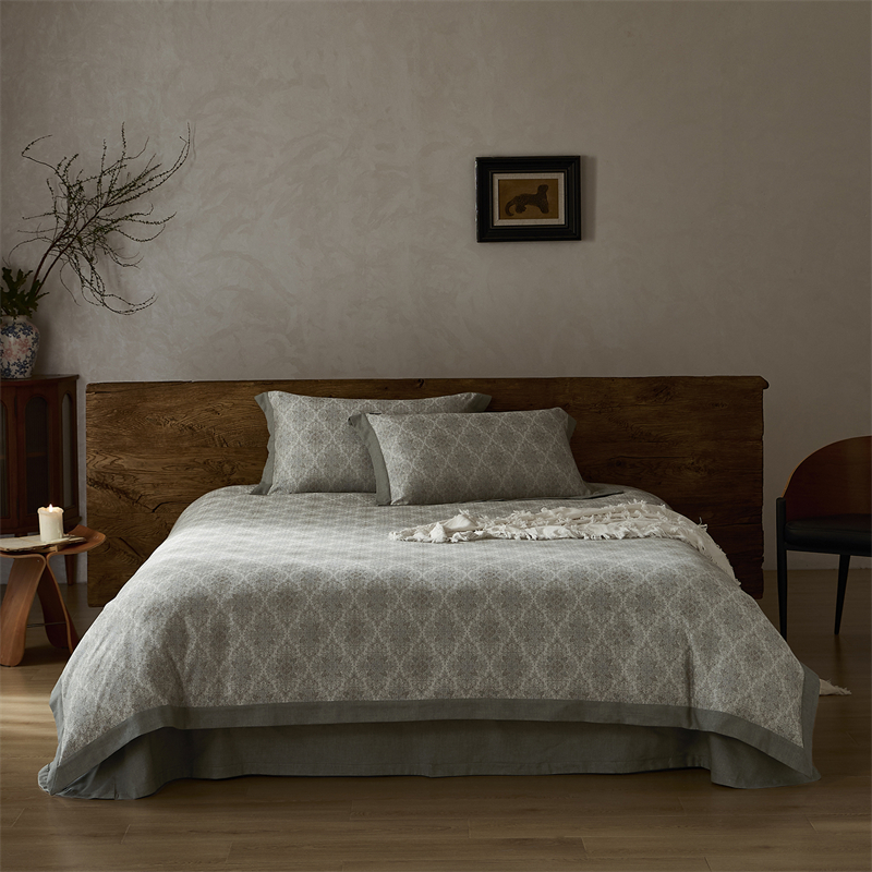 Luxury Home Textiles Usa - 600TC Cotton Vintage Jacquard Luxury Bedding