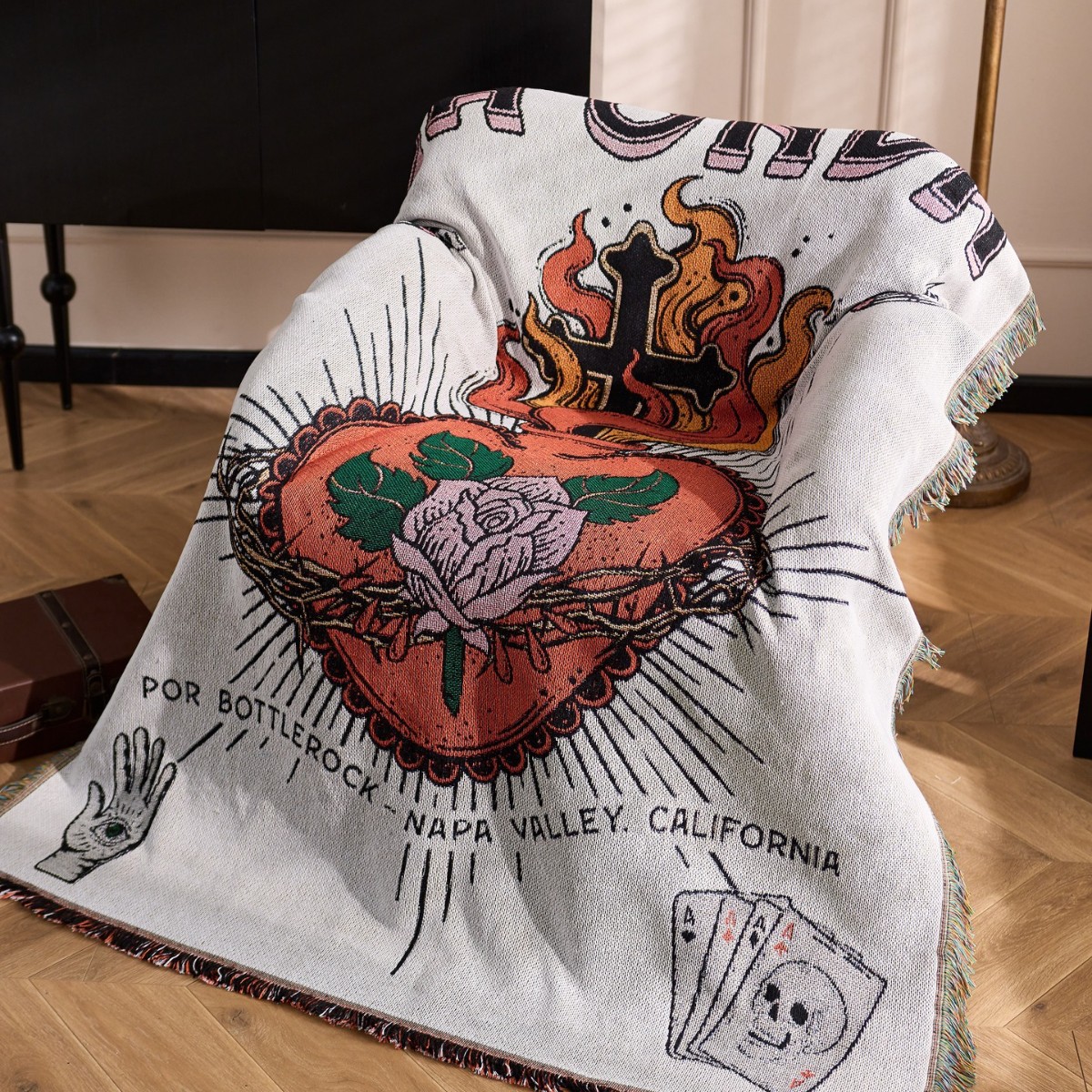 Textile City Vintage Tattoo St - Home Textiles City ulasan dan harga