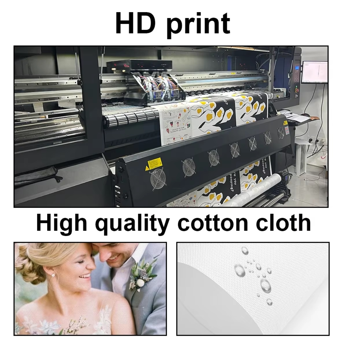 Custom Photo Canvas Poster — M - Home Textiles & Furnishings ulasan dan harga