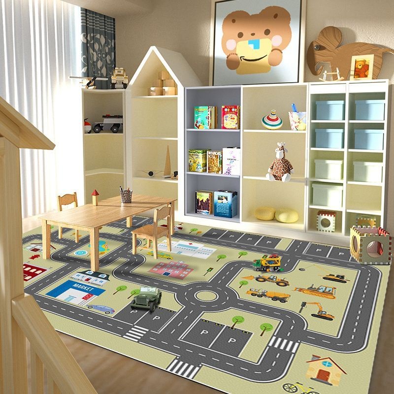 Cartoon children's floor mat c - Home Textiles City ulasan dan harga