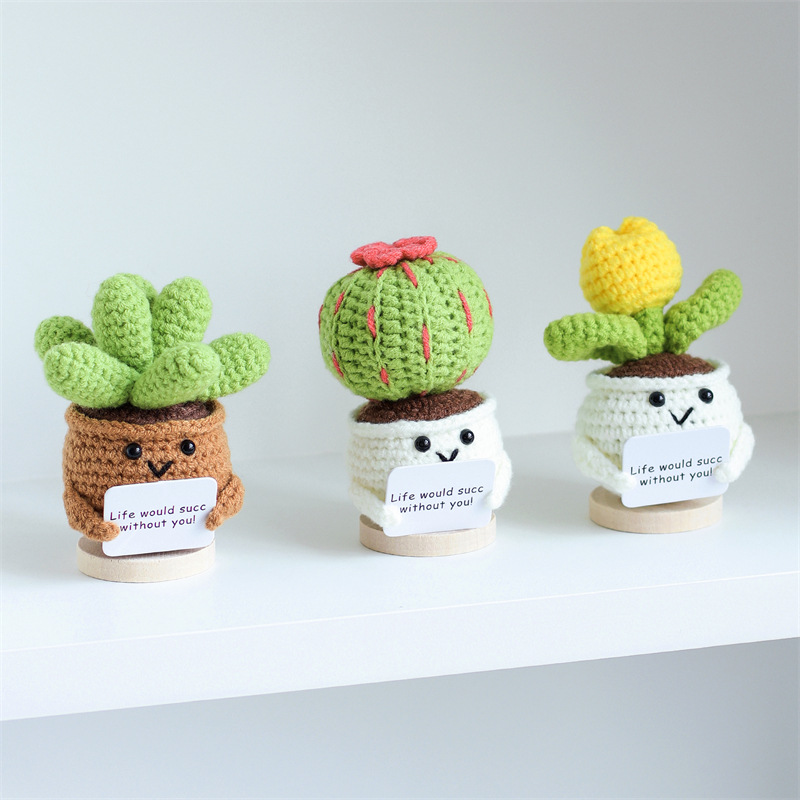 Mini Cute Crochet Flowers Fini - Home Textiles Europe ulasan dan harga