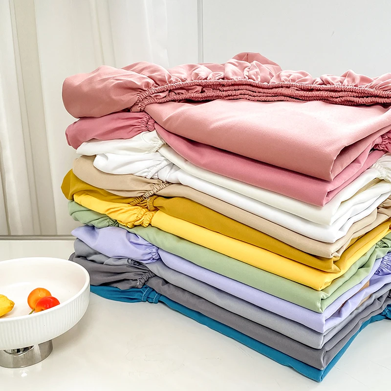 Double Bed Sheets Couple Elast - Bed Sheet Microfiber ulasan dan harga