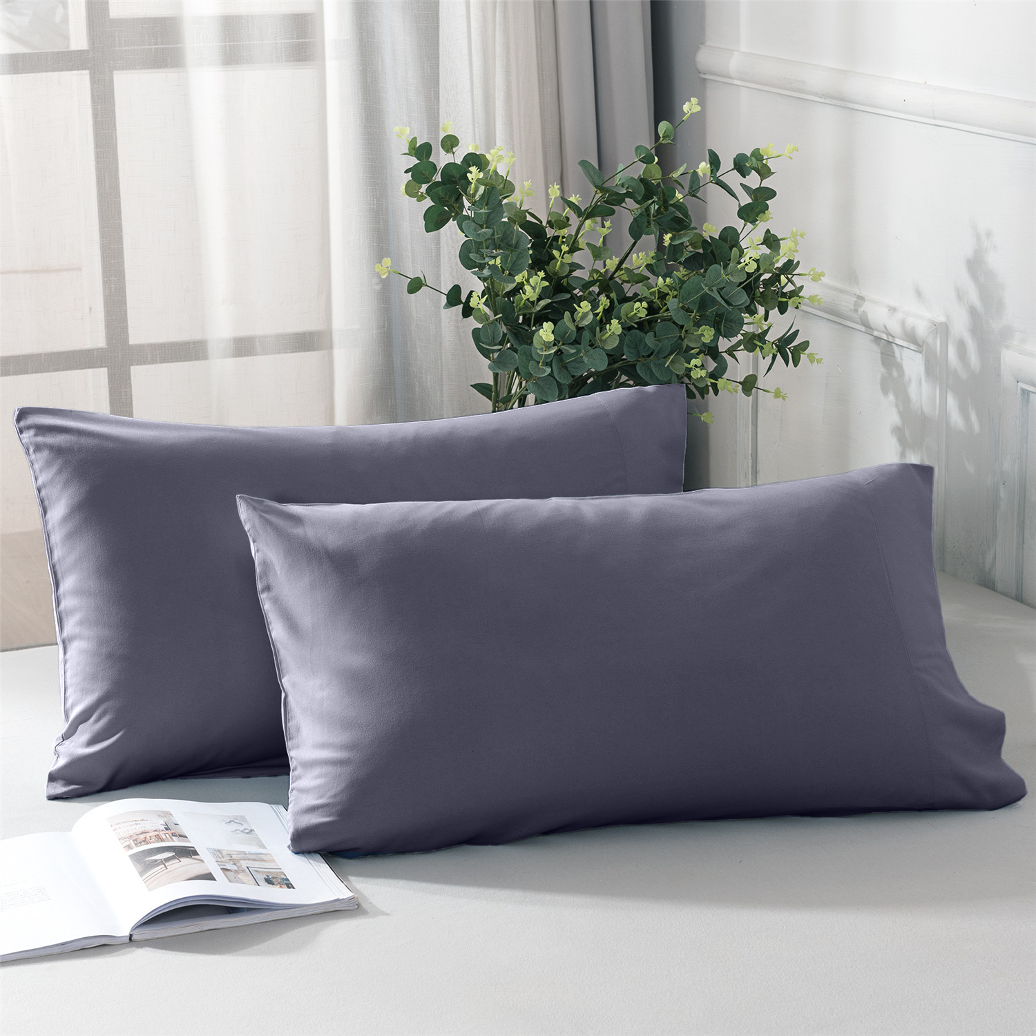 Battilo 2pcs Solid Envelope Pi - Bed Sheet Microfiber ulasan dan harga