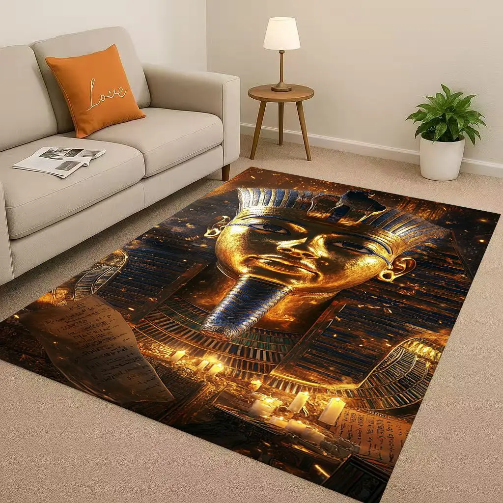 Retro Dead God Anubis Pharaoh  - Home Textiles Egypt ulasan dan harga