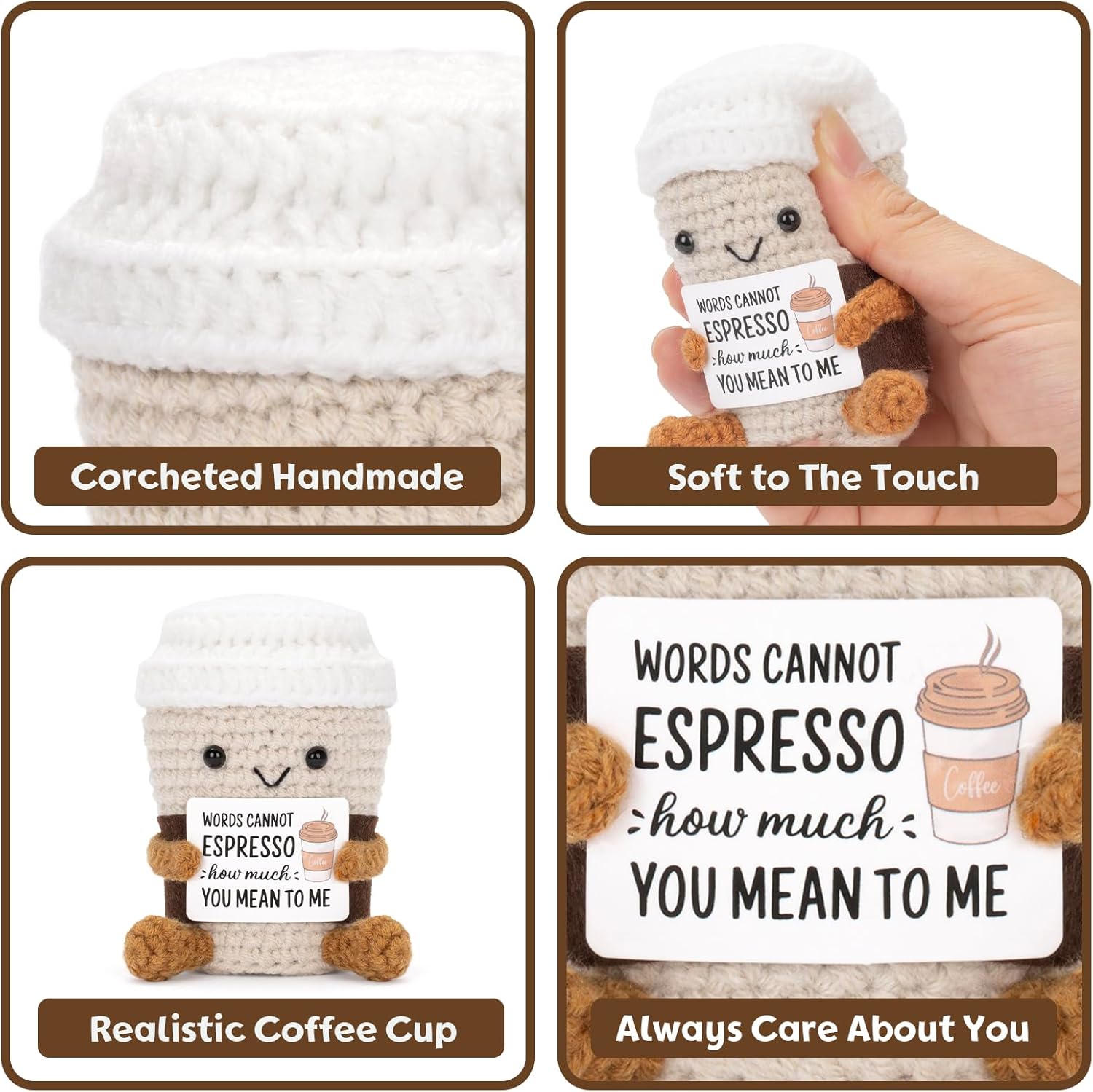 Funny Crochet Emotional Suppor - Home Textiles Europe ulasan dan harga