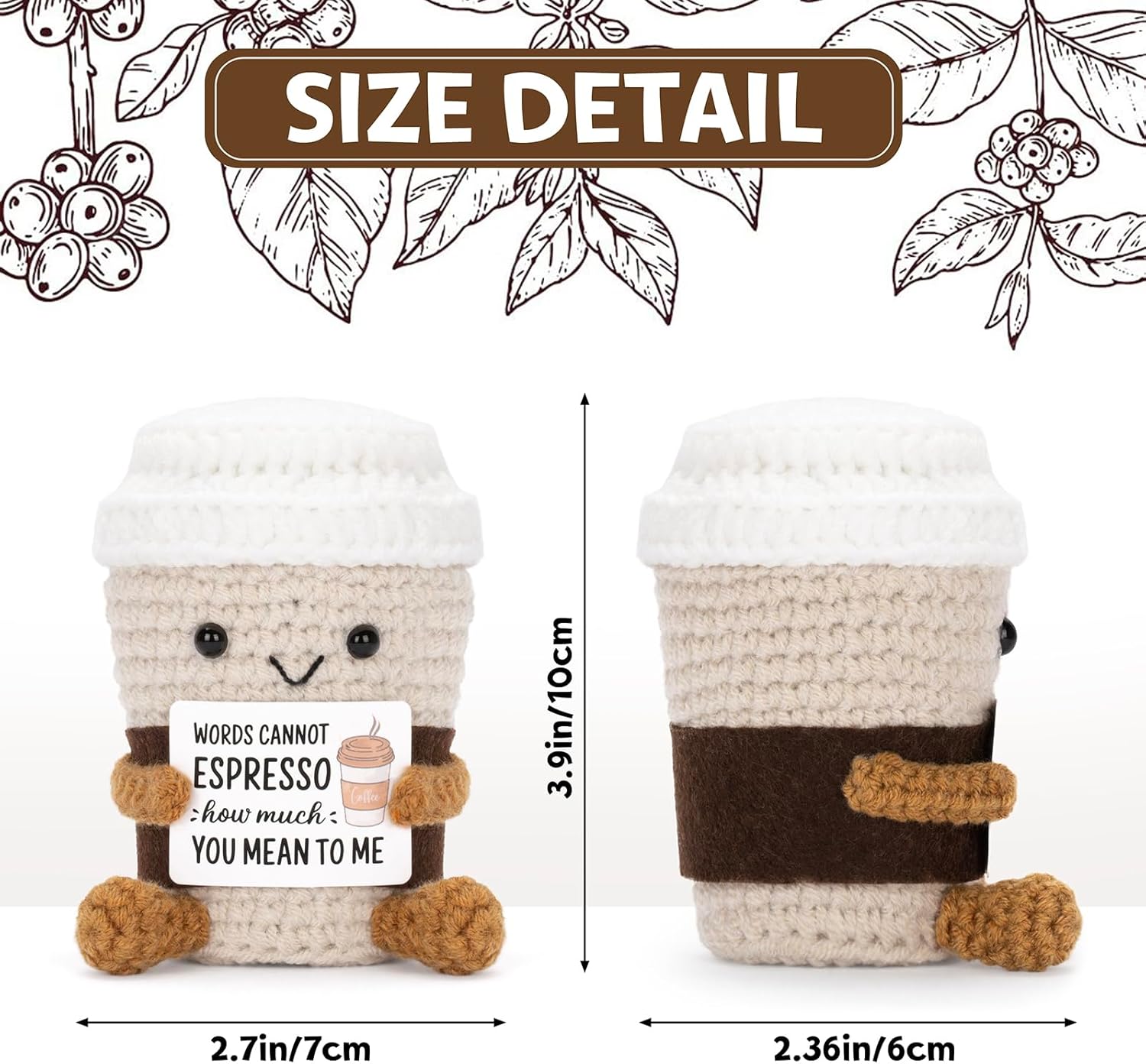 Funny Crochet Emotional Suppor - Home Textiles Europe ulasan dan harga