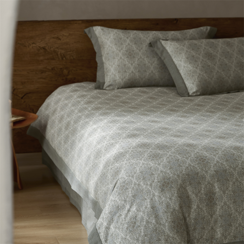 600TC Cotton Vintage Jacquard  - Luxury Home Textiles Usa ulasan dan harga