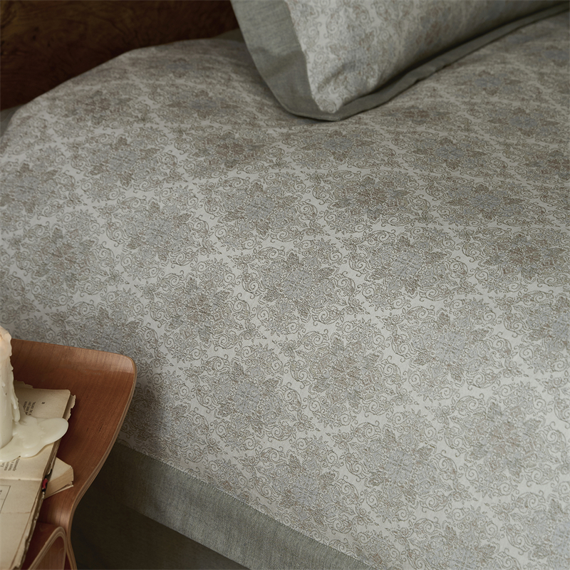 600TC Cotton Vintage Jacquard  - Luxury Home Textiles Usa ulasan dan harga