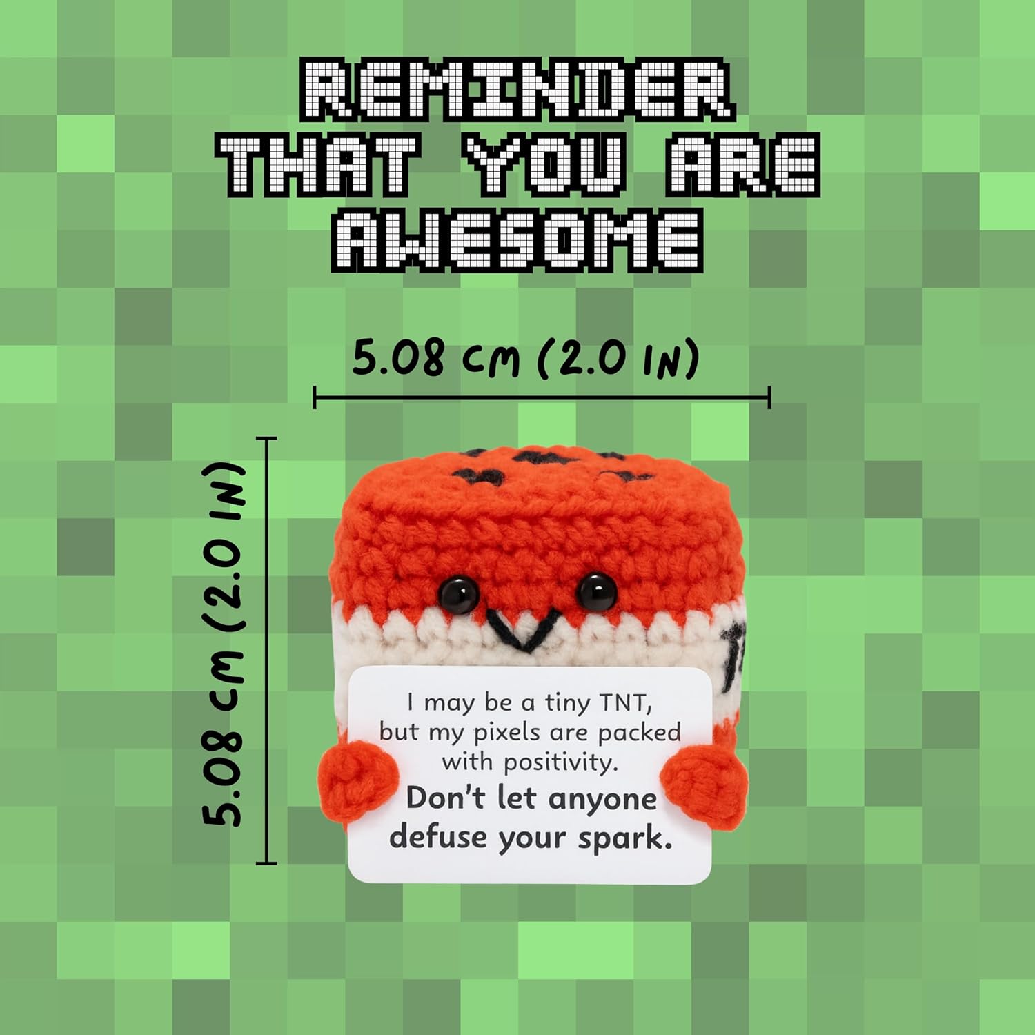 Crochet Emotional Support Smal - Home Textiles Europe ulasan dan harga