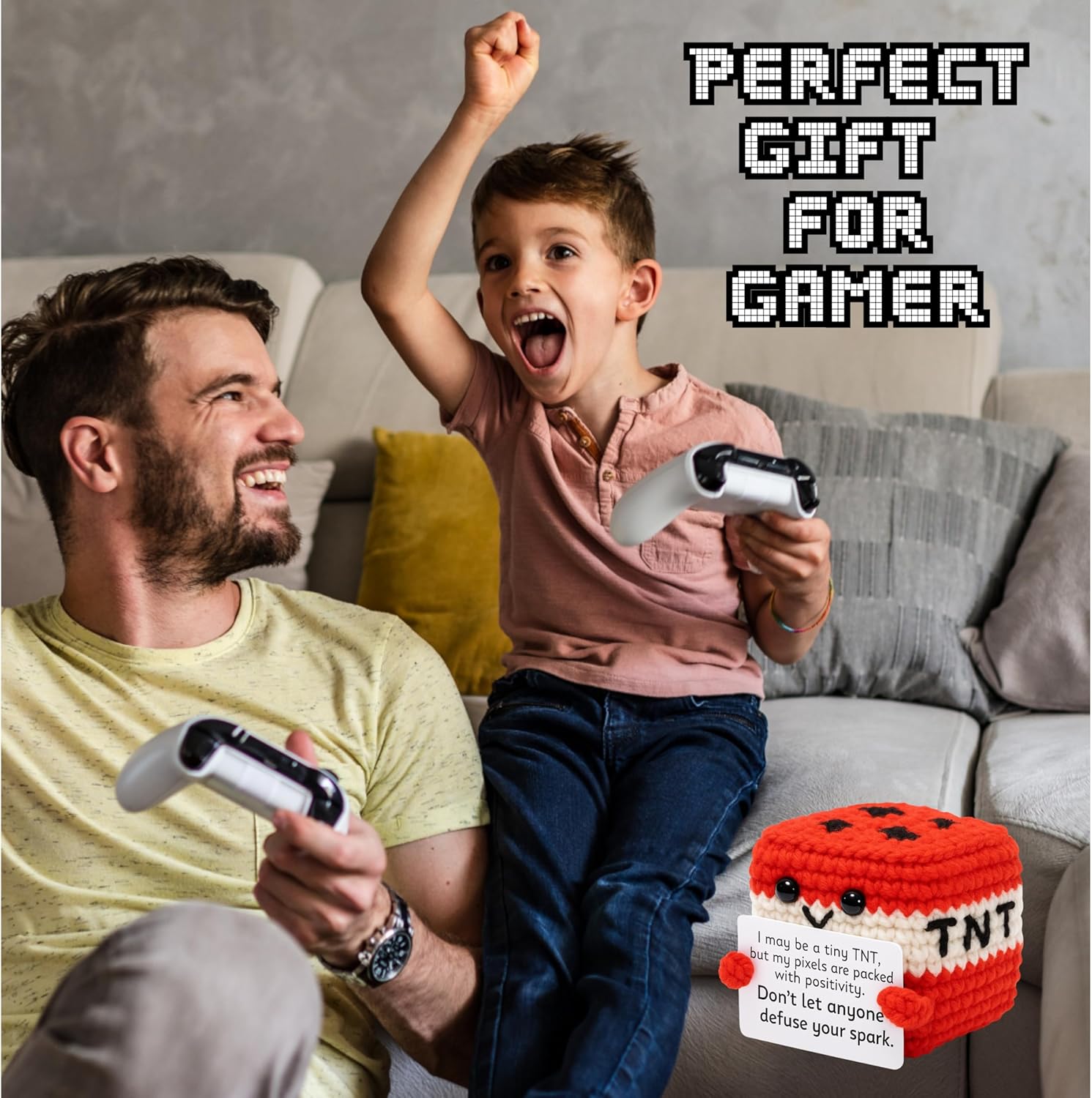 Crochet Emotional Support Smal - Home Textiles Europe ulasan dan harga