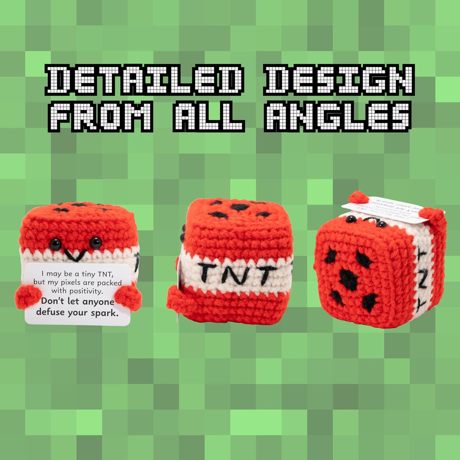 Crochet Emotional Support Smal - Home Textiles Europe ulasan dan harga