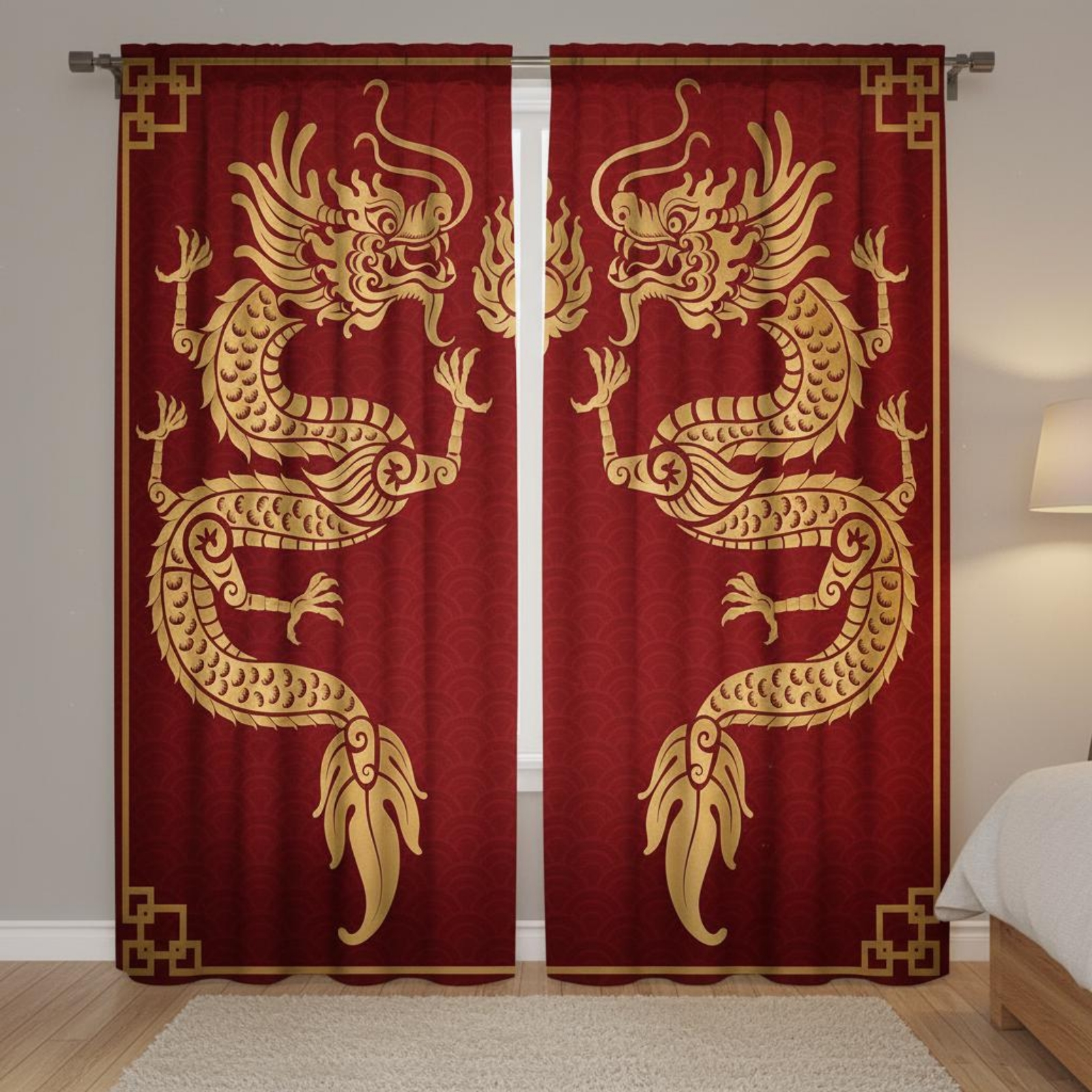Eyelet Curtain Panel Pair Ligh - Home Textiles & Furnishings ulasan dan harga