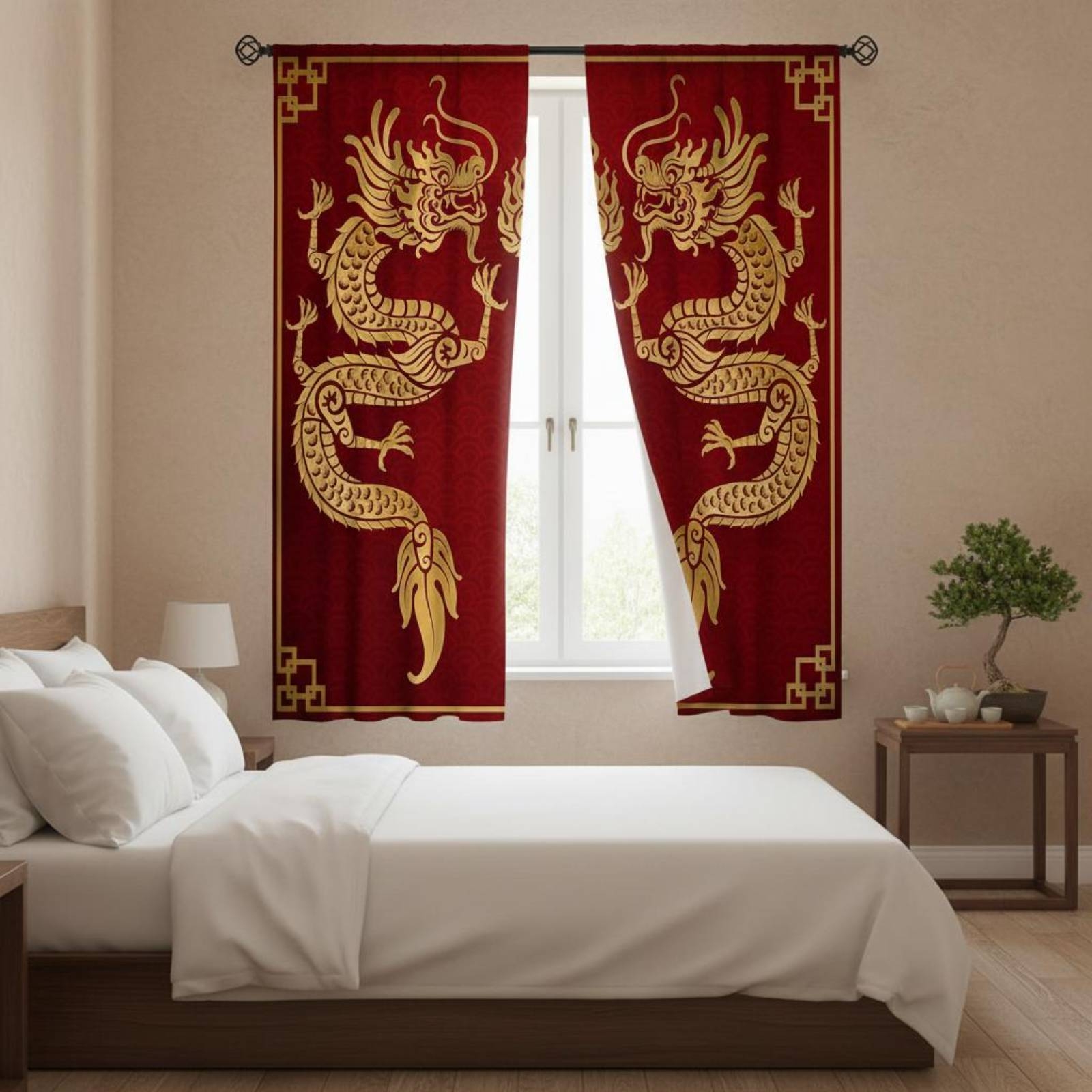 Eyelet Curtain Panel Pair Ligh - Home Textiles & Furnishings ulasan dan harga