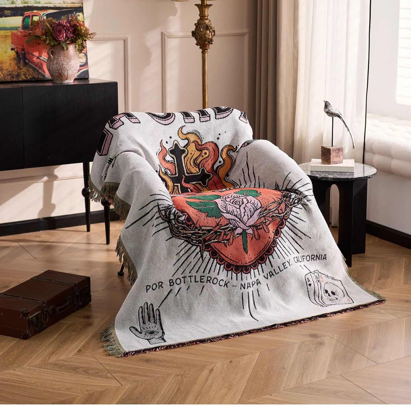 Textile City Vintage Tattoo St - Home Textiles City ulasan dan harga