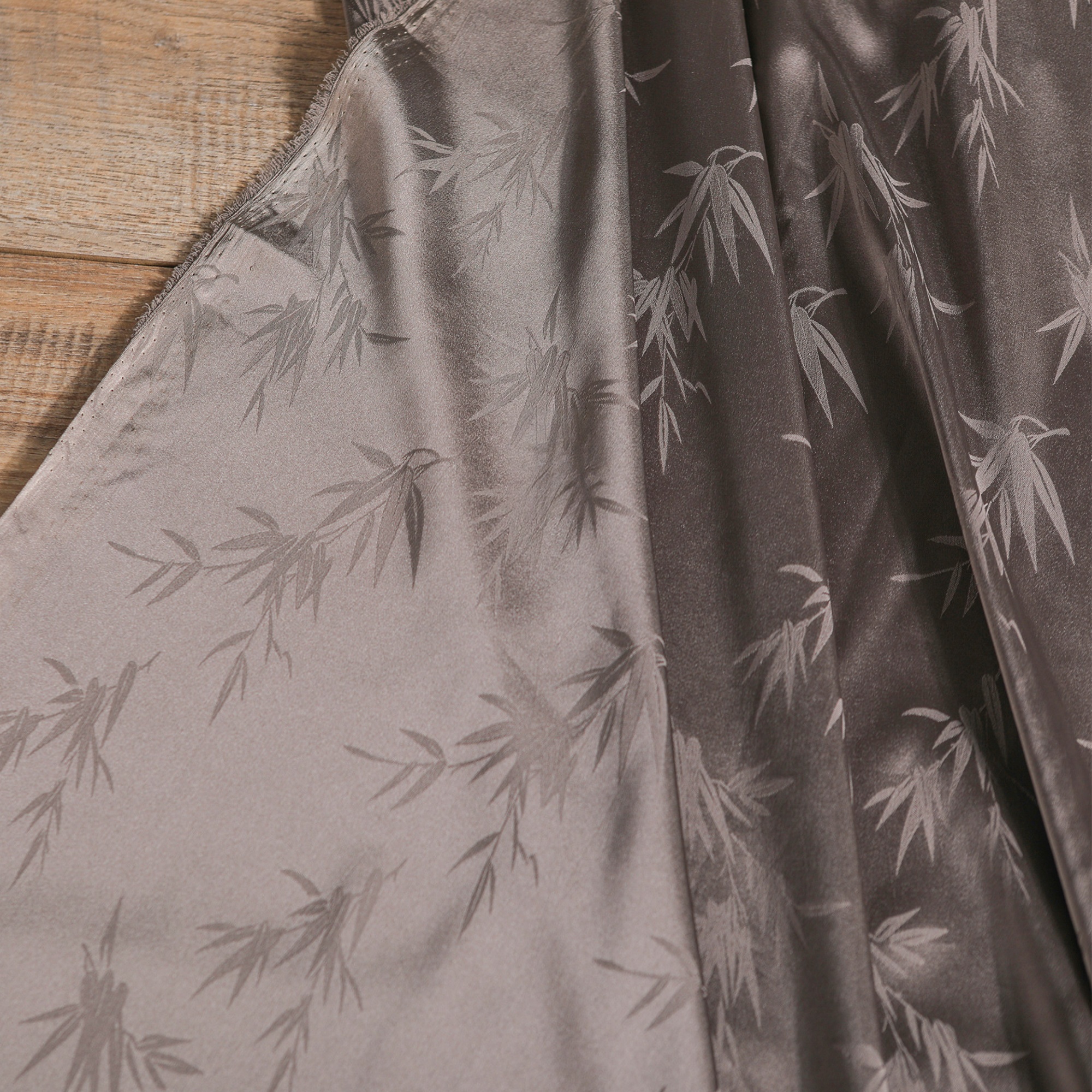 1Meter Bamboo Leaf Jacquard Ac - Home Textiles Importers In Usa ulasan dan harga