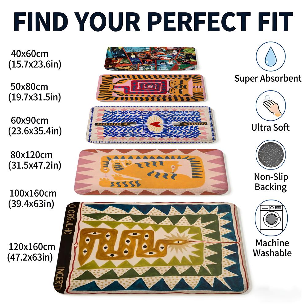 Nordic Ancient Egypt Colorful  - Home Textiles Egypt ulasan dan harga
