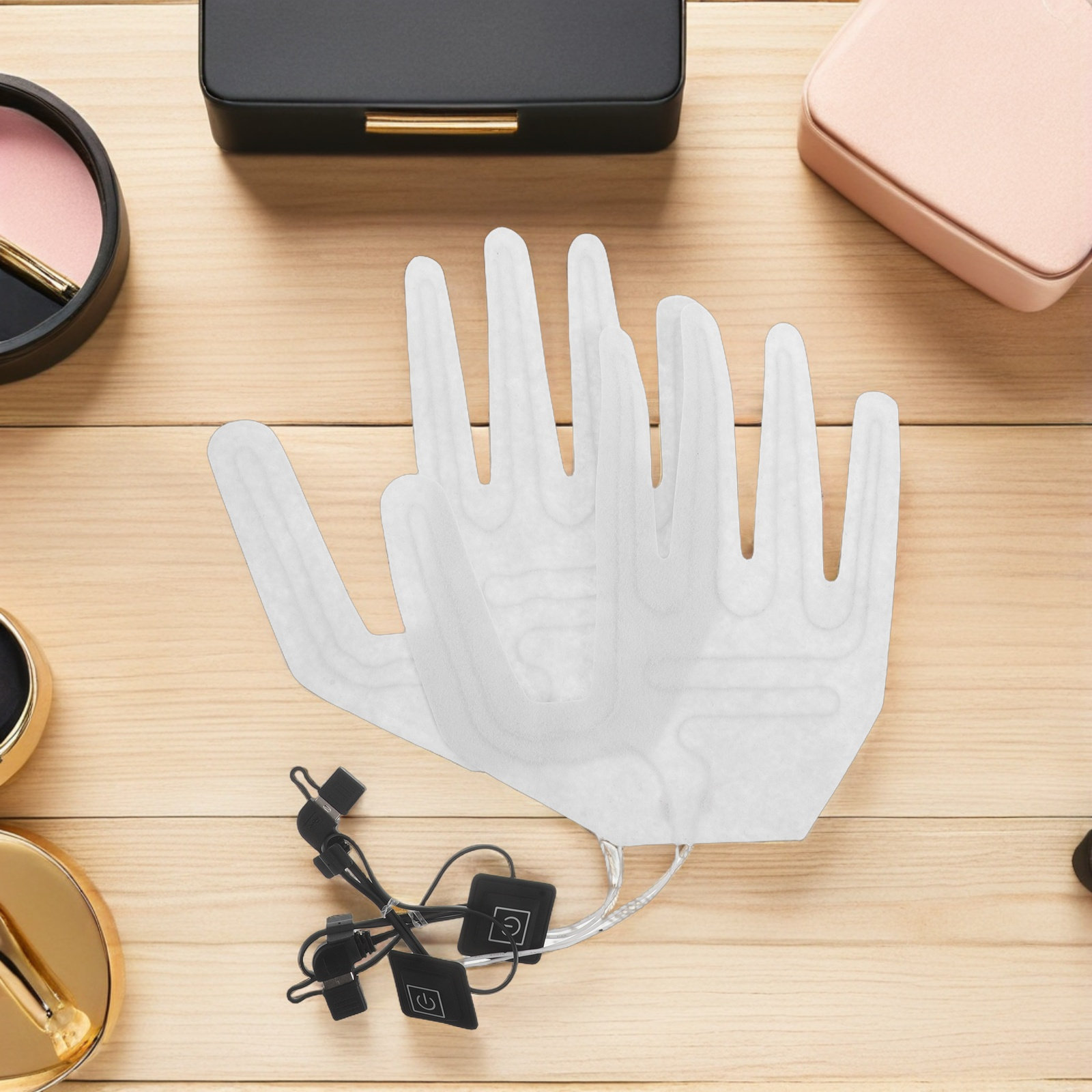 2Pcs Full Finger Electric Heat - Heated Pad Electric ulasan dan harga