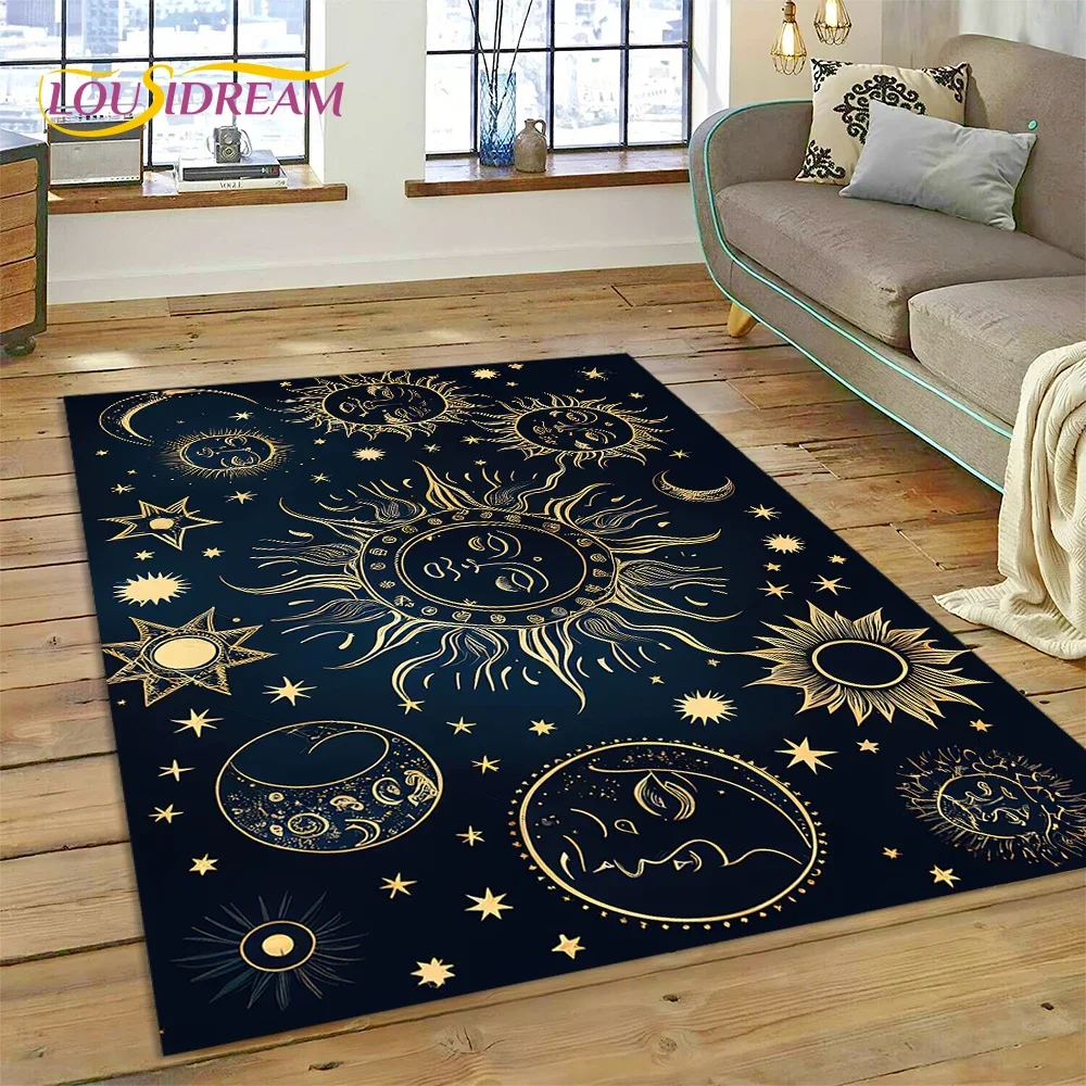 Mystic Tarot Sun Moon Mandala  - Home Textiles Sale ulasan dan harga