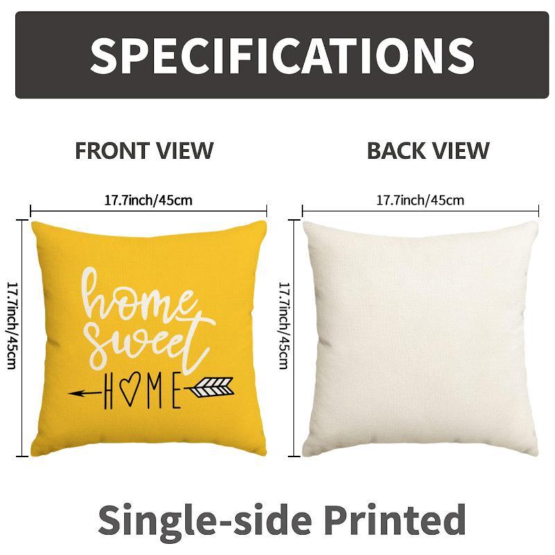 Geometric Pattern Pillow Case  - Home Textiles & Furnishings ulasan dan harga