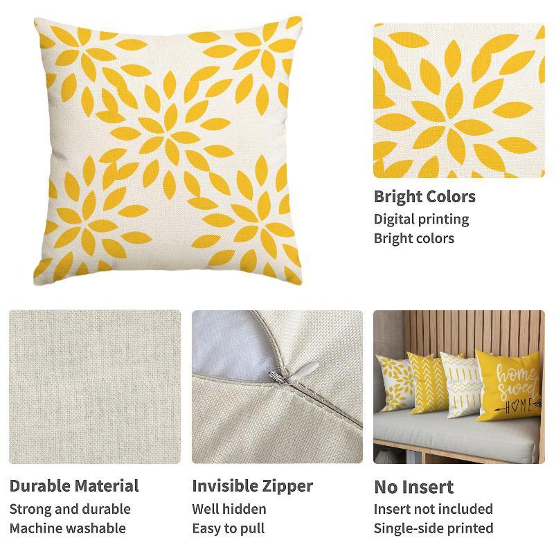 Geometric Pattern Pillow Case  - Home Textiles & Furnishings ulasan dan harga