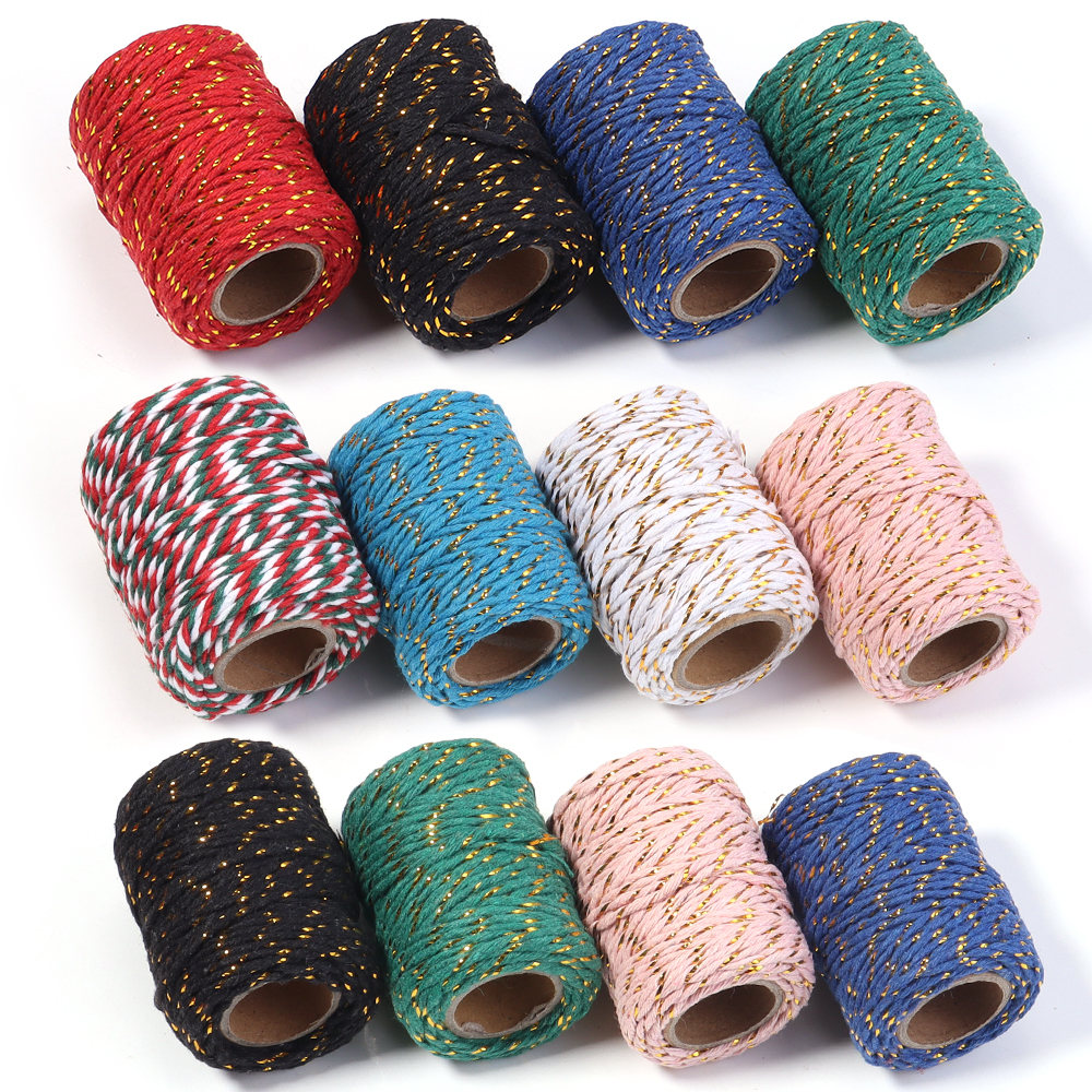 20M/Roll Cotton Cord Baker Twi - Home Textiles & Furnishings ulasan dan harga
