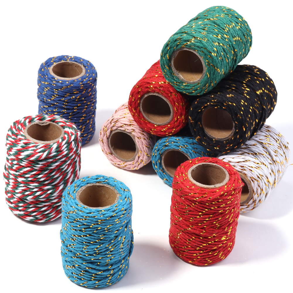 20M/Roll Cotton Cord Baker Twi - Home Textiles & Furnishings ulasan dan harga
