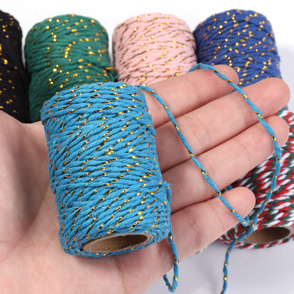 20M/Roll Cotton Cord Baker Twi - Home Textiles & Furnishings ulasan dan harga