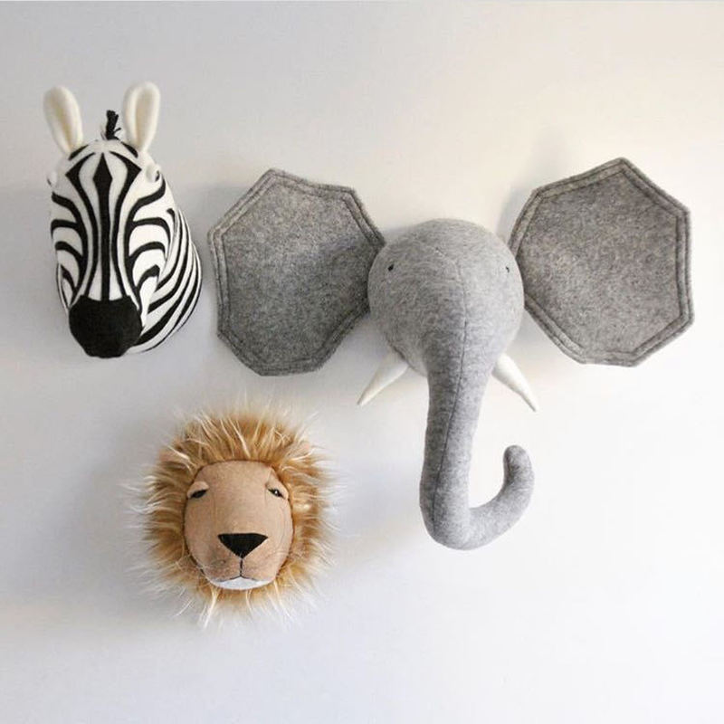 Zebra/Elephant/Giraffe 3D Anim - Home Textiles Europe ulasan dan harga