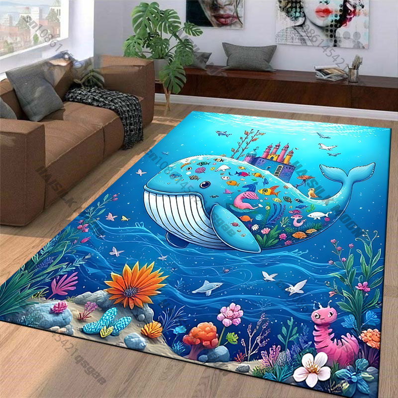 Underwater city with vibrant c - Home Textiles City ulasan dan harga