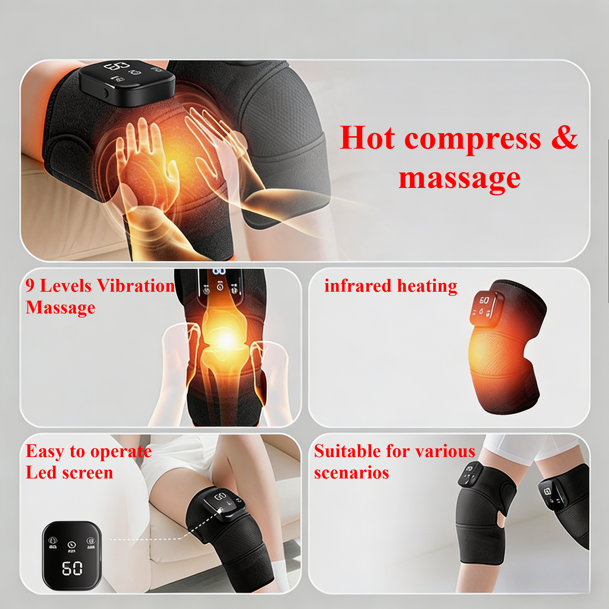 Lenovo Electric Heating Knee B - Heated Pad Electric ulasan dan harga
