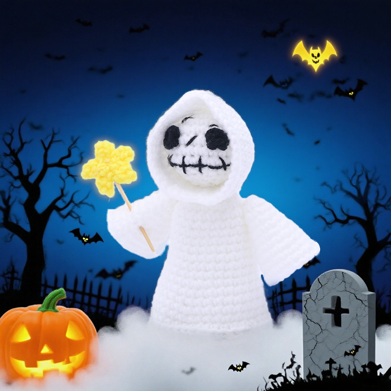 Handmade Halloween Skeleton Cr - Home Textiles Europe ulasan dan harga