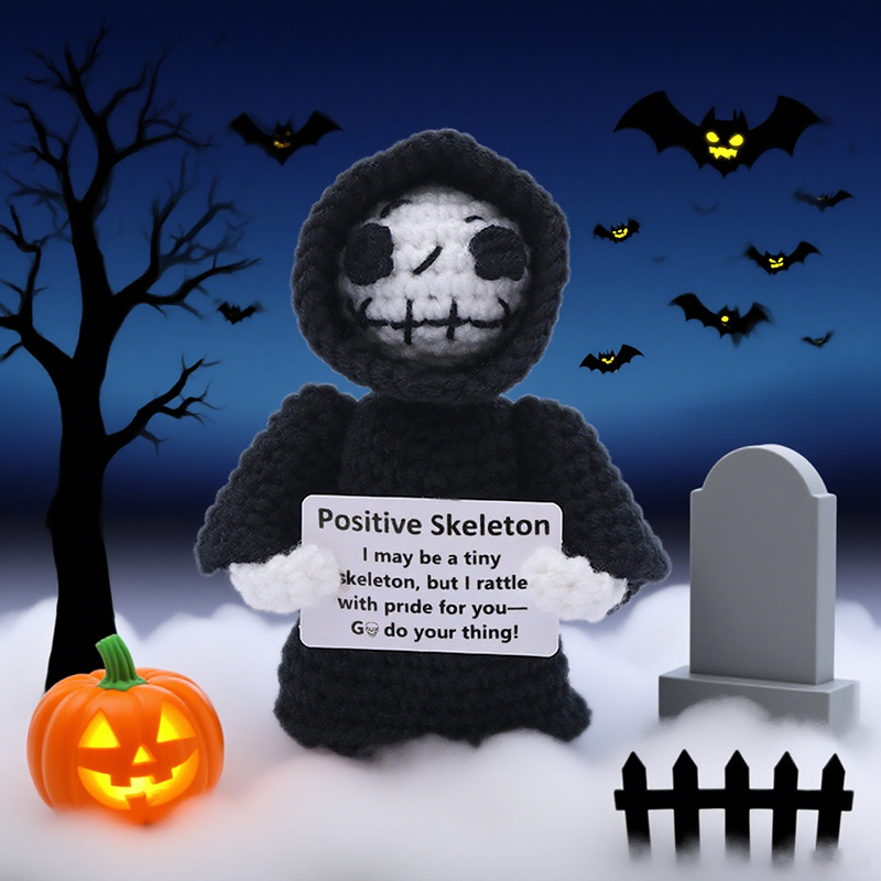 Handmade Halloween Skeleton Cr - Home Textiles Europe ulasan dan harga