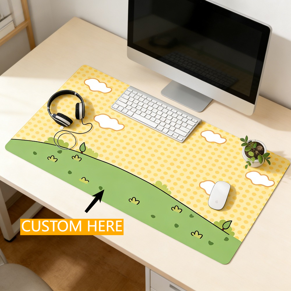 1pc Custom Mouse Pad with Phot - Home Textiles & Furnishings ulasan dan harga