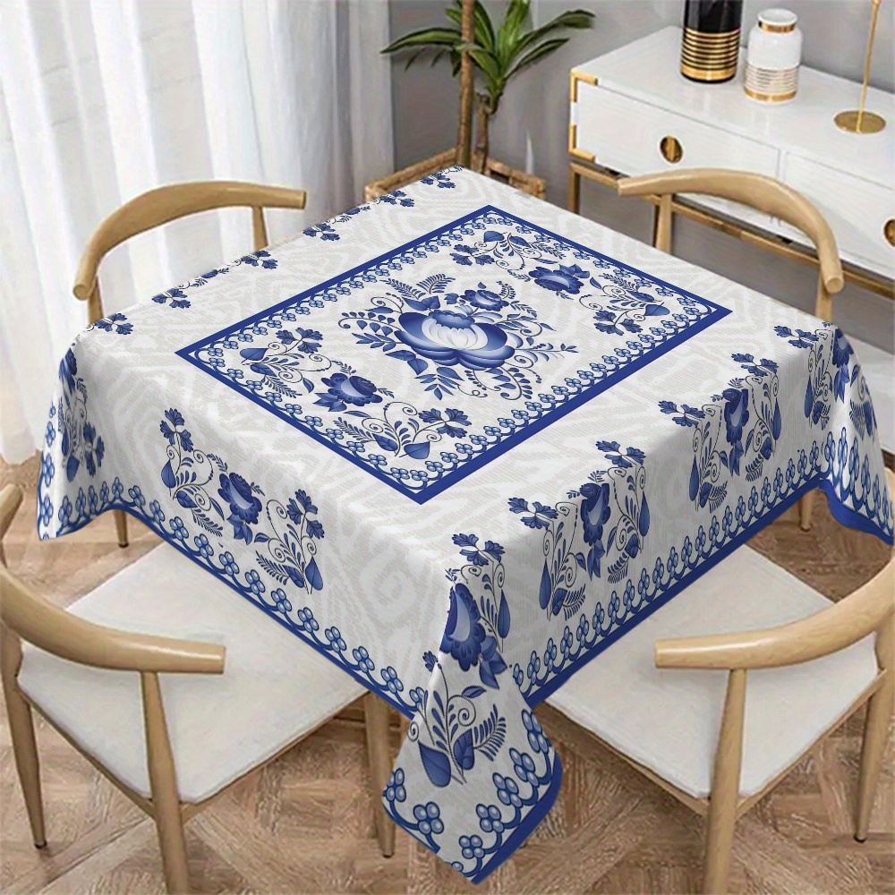 Country Style Square Tableclot - Home Textiles & Furnishings ulasan dan harga