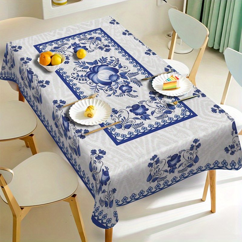 Country Style Square Tableclot - Home Textiles & Furnishings ulasan dan harga