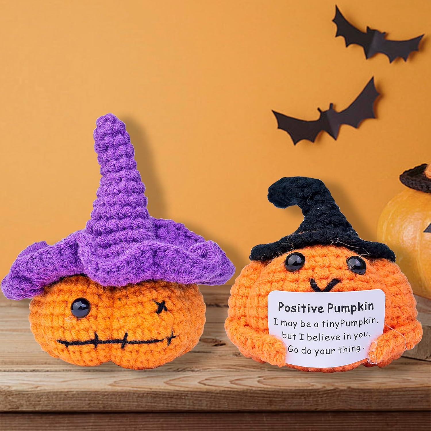 Crochet Positive Energy Pumpki - Home Textiles Europe ulasan dan harga