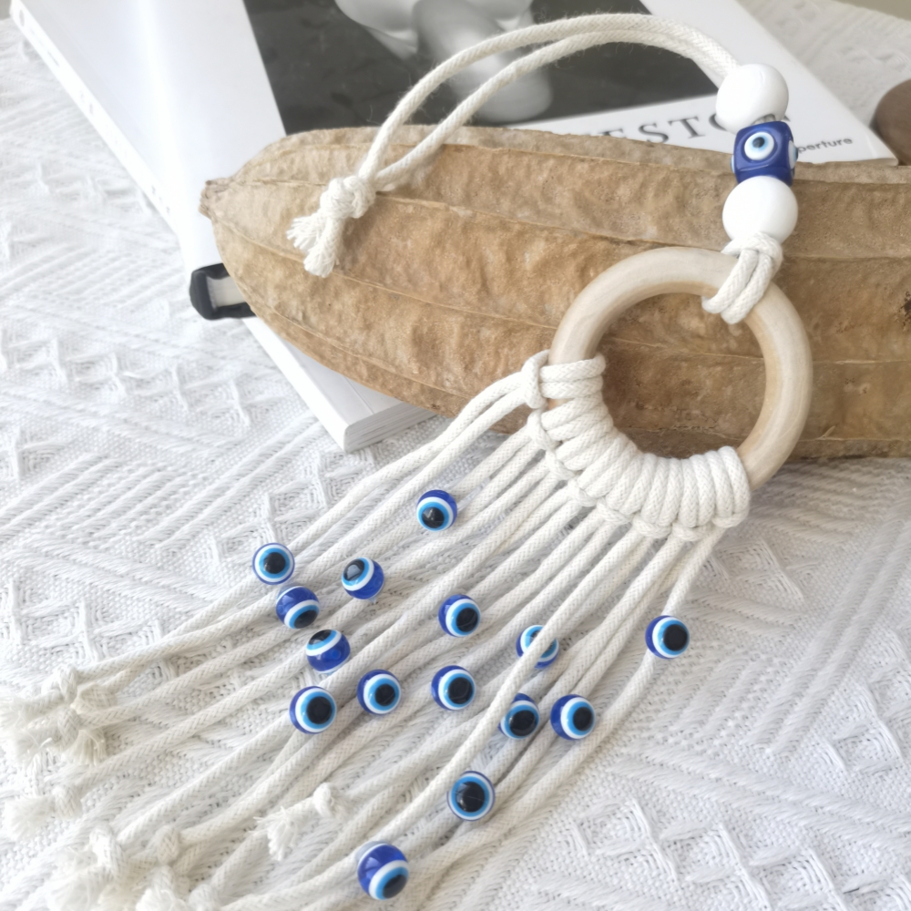 Macrame Wall Hanging with Luck - Home Textiles Europe ulasan dan harga