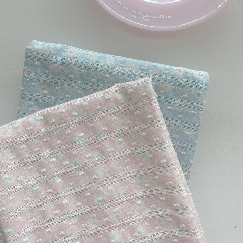 Cotton Polyester Floral Polka  - Bed Sheet Microfiber ulasan dan harga