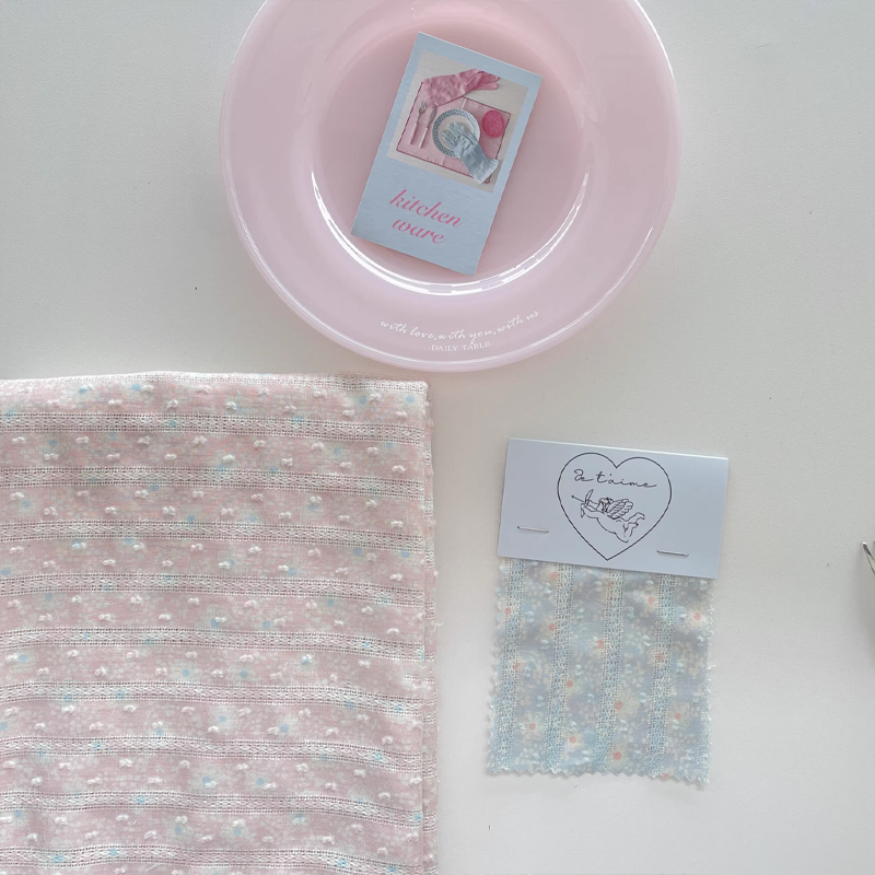 Cotton Polyester Floral Polka  - Bed Sheet Microfiber ulasan dan harga