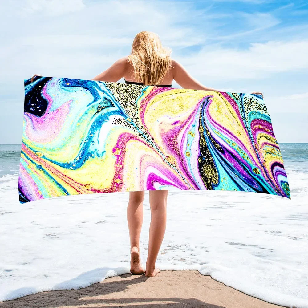 Hot Sale Beach Towels Microfib - Home Textiles Sale ulasan dan harga