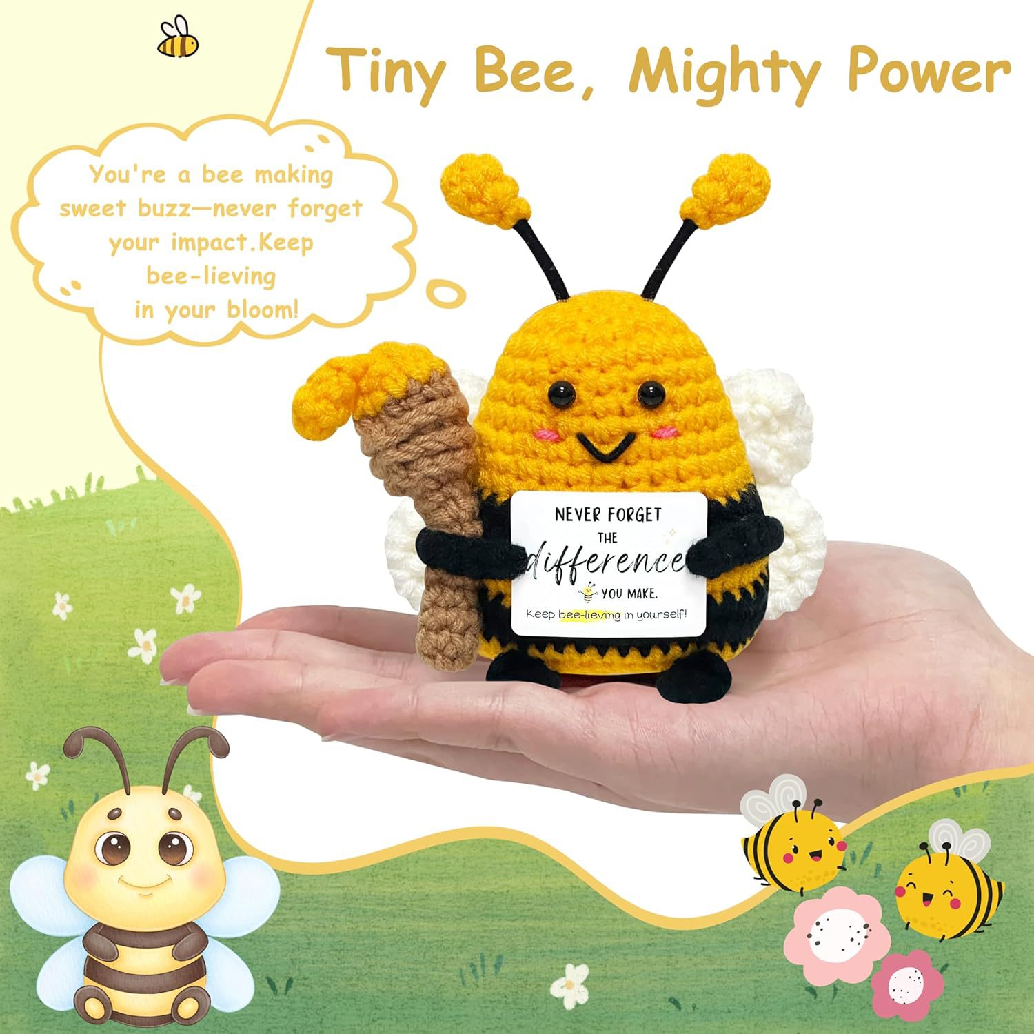 Funny Crochet Positive Energy  - Home Textiles Europe ulasan dan harga