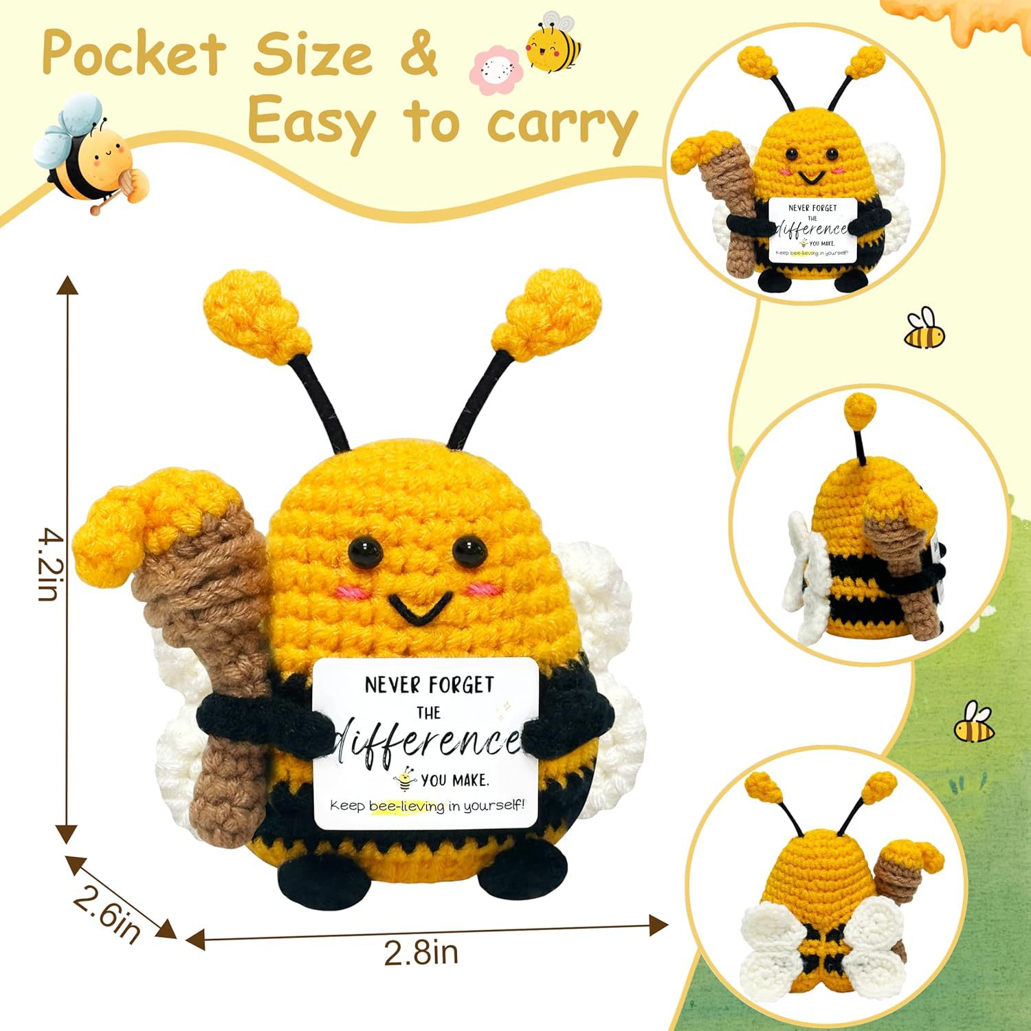 Funny Crochet Positive Energy  - Home Textiles Europe ulasan dan harga