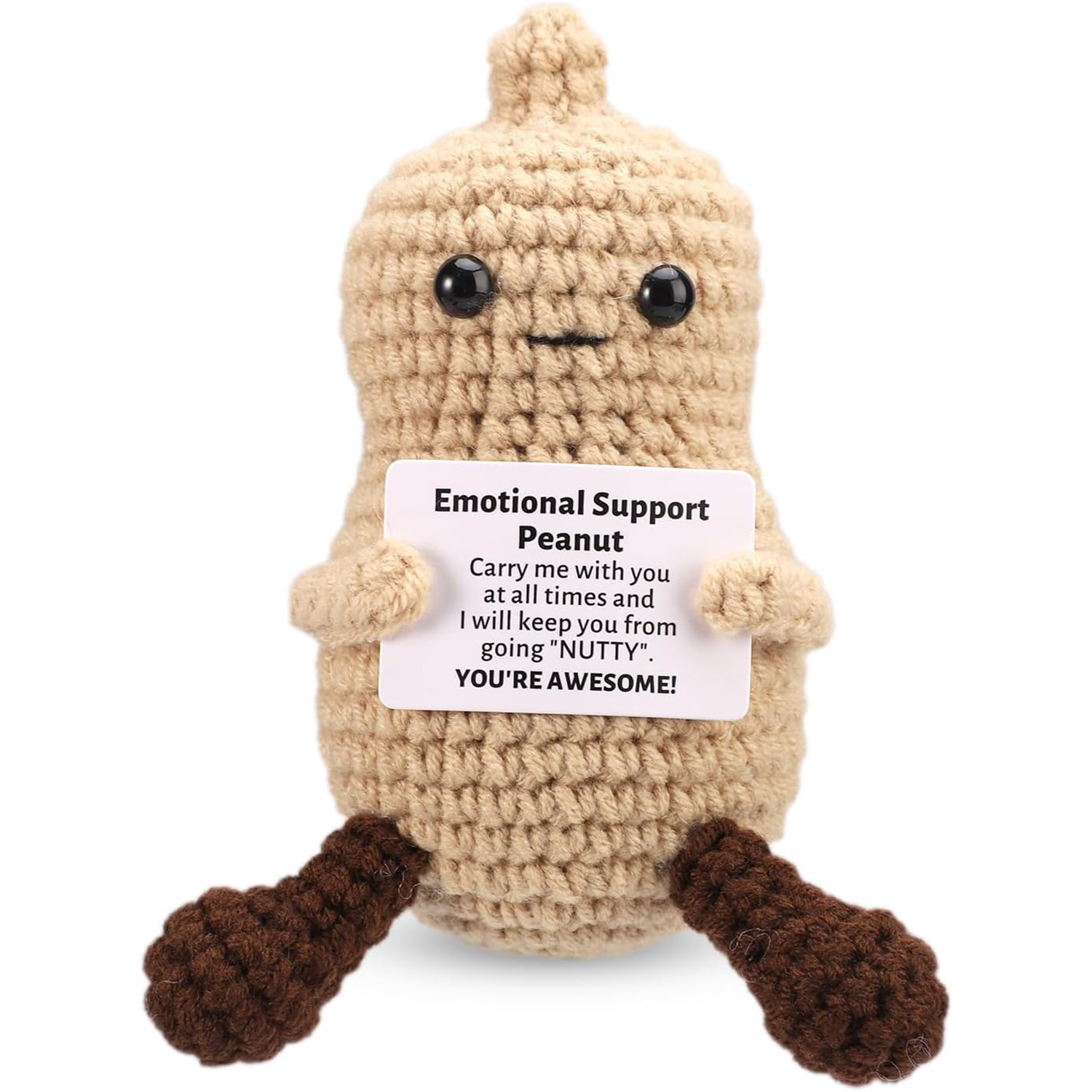 Funny Crochet Peanut Handmade  - Home Textiles Europe ulasan dan harga
