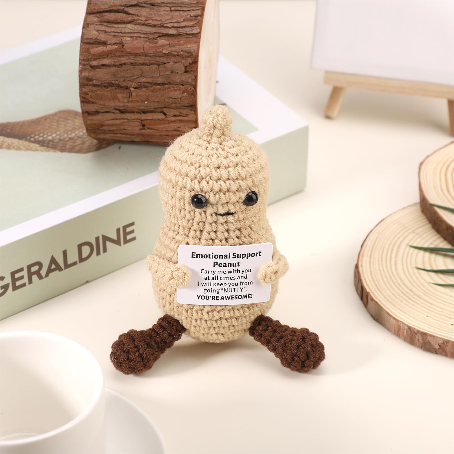 Funny Crochet Peanut Handmade  - Home Textiles Europe ulasan dan harga
