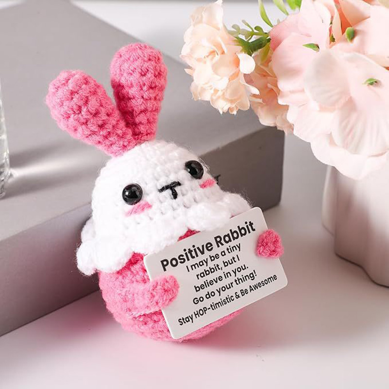 Crochet Rabbit Doll Ornament H - Home Textiles Europe ulasan dan harga