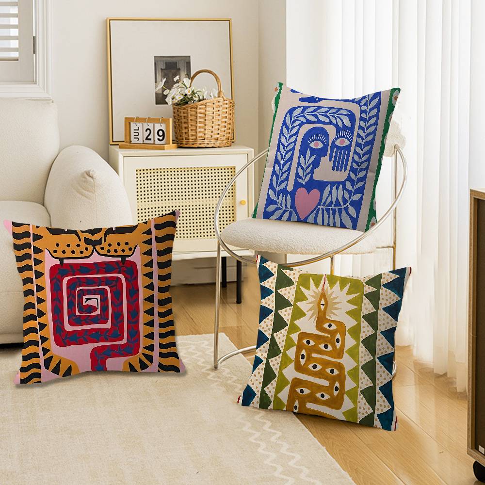 Ancient Egypt Tiger Leopard Pe - Home Textiles Egypt ulasan dan harga