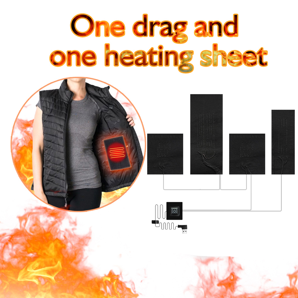 5V USB Clothes Heater Pad With - Heated Pad Electric ulasan dan harga